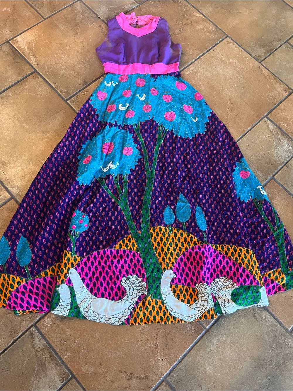 VINTAGE 1970’s BOHEMIAN DRESS